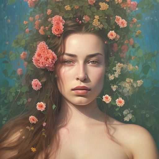 Glass Water Portrait Avatar